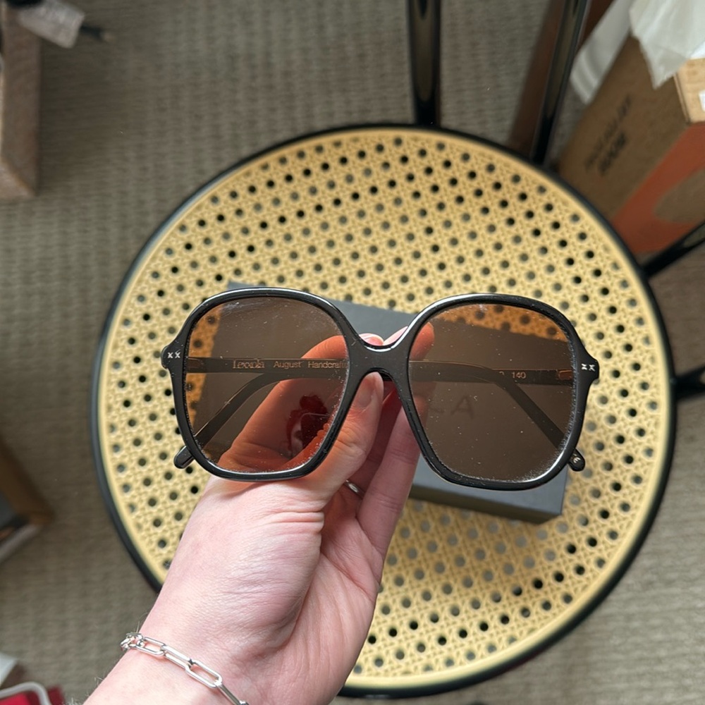 Lexxola August Sunglasses in Black/Brown